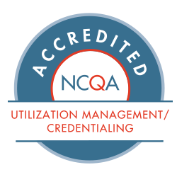 NCQA Utilization Management and Credentialing Accredited Seal