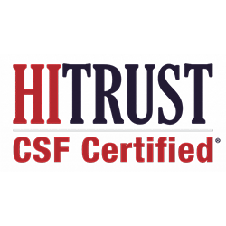 HiTrust CSP Certified Logo HiTrust CSP Certified Logo